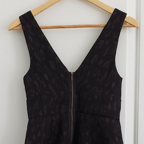 BCBG Black-Brown Cocktail Dress - Size 0 - Picture 11 of 16